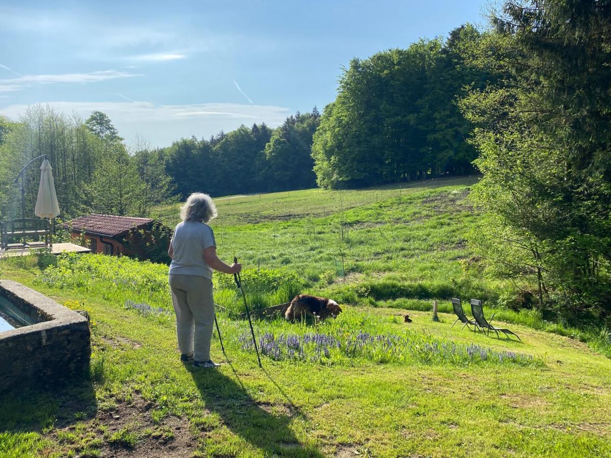 Gartenwohnung Im Gut Sonnenwald Schöllnach Exterior foto